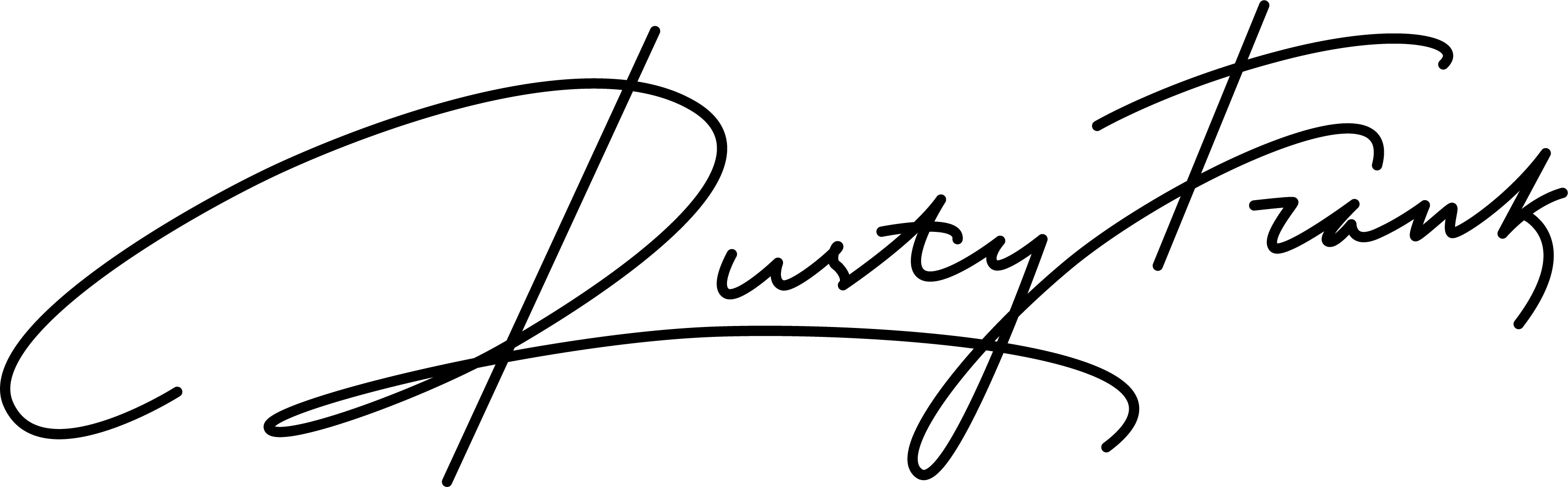 Rusty Frank signature